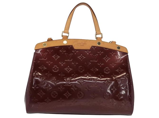 LOUIS VUITTON Sac à main Monogram Vernis Blair MM 2way Amarante M91619 Auth 155013 Bordeaux - view 13