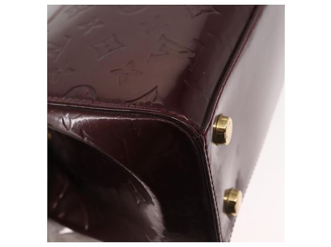 LOUIS VUITTON Sac à main Monogram Vernis Blair MM 2way Amarante M91619 Auth 155013 Bordeaux - view 18