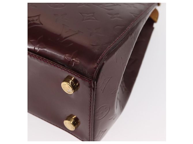 LOUIS VUITTON Sac à main Monogram Vernis Blair MM 2way Amarante M91619 Auth 155013 Bordeaux - view 19