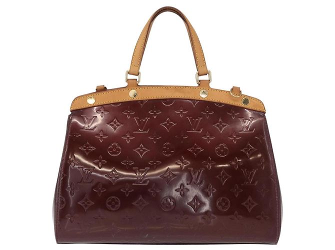 LOUIS VUITTON Sac à main Monogram Vernis Blair MM 2way Amarante M91619 Auth 155013 Bordeaux - view 2