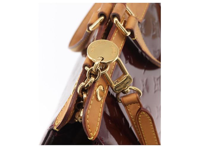 LOUIS VUITTON Sac à main Monogram Vernis Blair MM 2way Amarante M91619 Auth 155013 Bordeaux - view 20