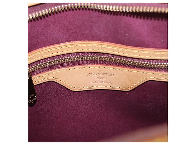 LOUIS VUITTON Sac à main Monogram Vernis Blair MM 2way Amarante M91619 Auth 155013 Bordeaux - view 21