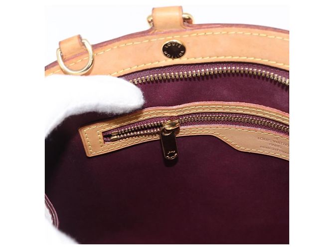 LOUIS VUITTON Sac à main Monogram Vernis Blair MM 2way Amarante M91619 Auth 155013 Bordeaux - view 24