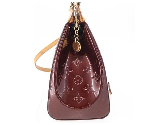 LOUIS VUITTON Sac à main Monogram Vernis Blair MM 2way Amarante M91619 Auth 155013 Bordeaux - view 5