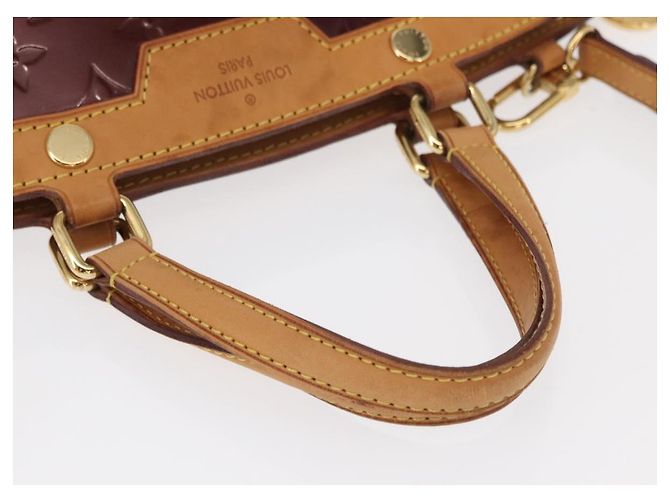 LOUIS VUITTON Sac à main Monogram Vernis Blair MM 2way Amarante M91619 Auth 155013 Bordeaux - view 8
