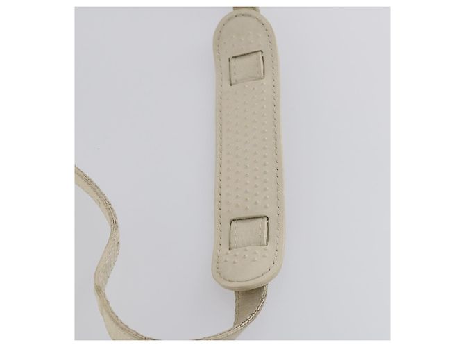 LOUIS VUITTON Monogram Mini Lin Saumur PM Bag Ivory Dunne M95314 LV Auth 153946 Cream - view 14
