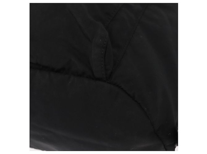 Mochila PRADA de nylon negra plateada auténtica bs31366 Negro Plata - vista 17