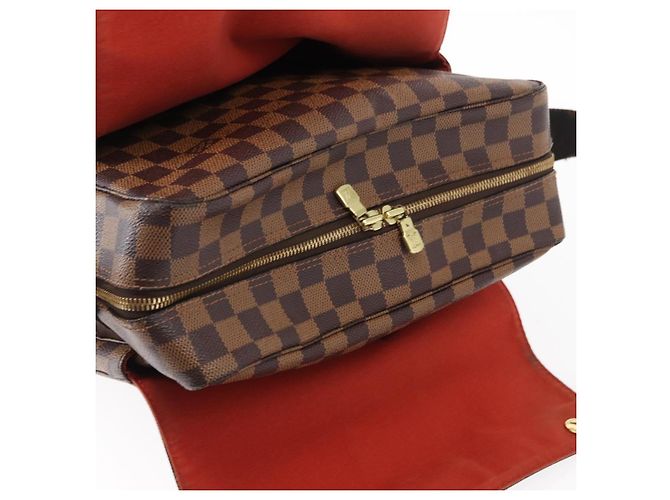LOUIS VUITTON Borsa a Spalla Naviglio Damier Ebene N45255 LV Auth 153512 - vista 10