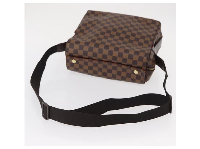 LOUIS VUITTON Borsa a Spalla Naviglio Damier Ebene N45255 LV Auth 153512 - vista 7