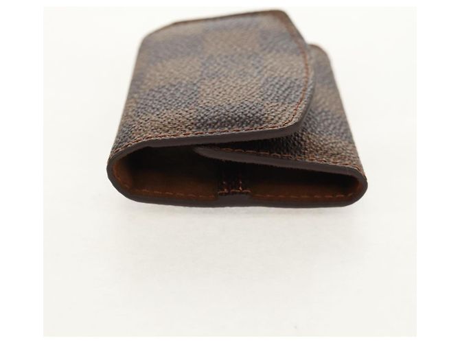 LOUIS VUITTON Set di Bracciali Damier Ebene Argento LV Auth BA8383V - Ansicht 3