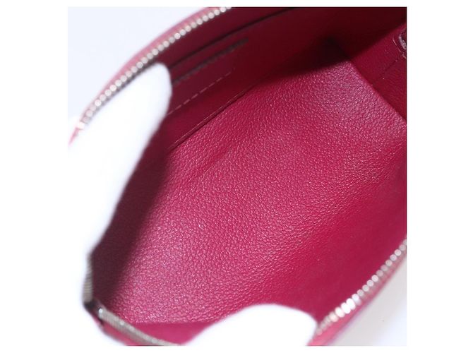 LOUIS VUITTON Pochette Cosmetica Epi PM Pouch Rosso Granato LV Auth BA8368 Bordò - vista 10