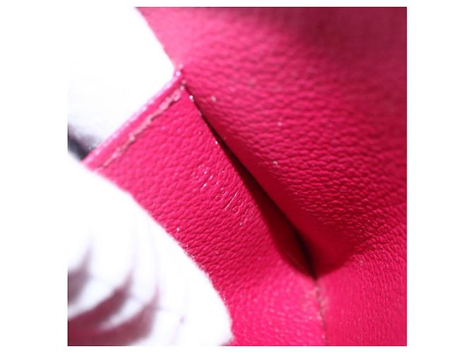 LOUIS VUITTON Pochette Cosmetica Epi PM Pouch Rosso Granato LV Auth BA8368 Bordò - vista 12