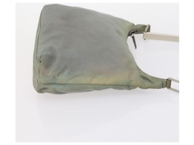 PRADA Borsa a Mano Nylon 3 Pezzi Nero Verde Rosa Auth bs30847 - vista 11