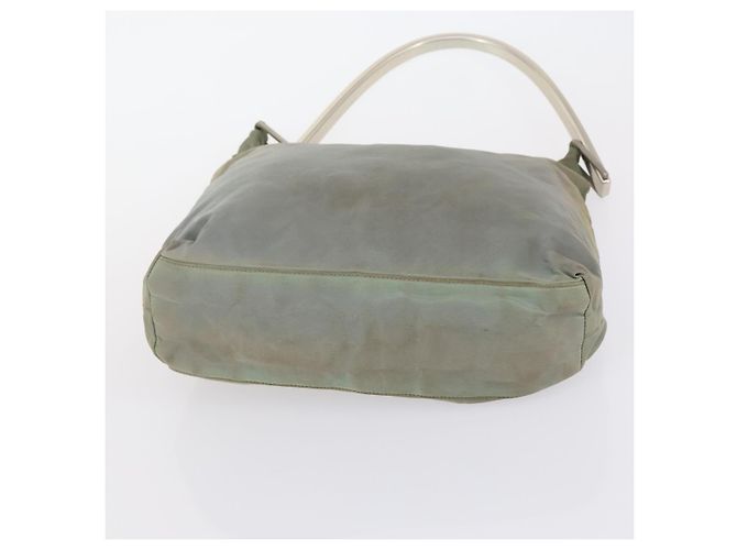 PRADA Borsa a Mano Nylon 3 Pezzi Nero Verde Rosa Auth bs30847 - vista 14