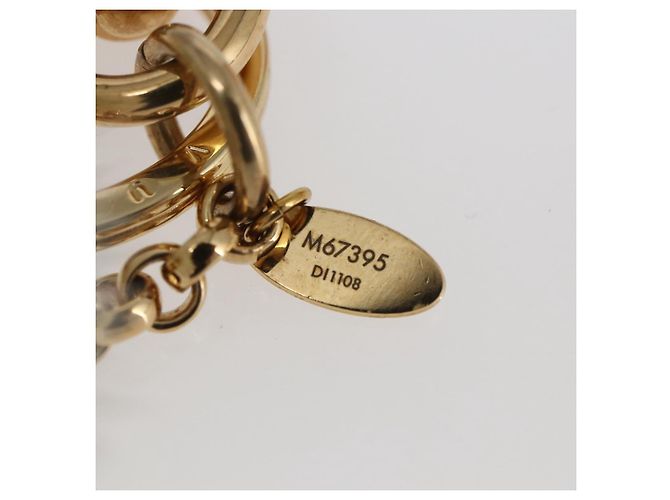 LOUIS VUITTON Portachiavi Vivienne Natale Ski Charm Blu M67395 Auth 154111SM Blu chiaro - vista 11