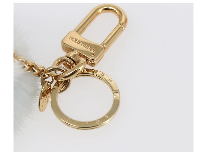 LOUIS VUITTON Portachiavi Vivienne Natale Ski Charm Blu M67395 Auth 154111SM Blu chiaro - vista 9
