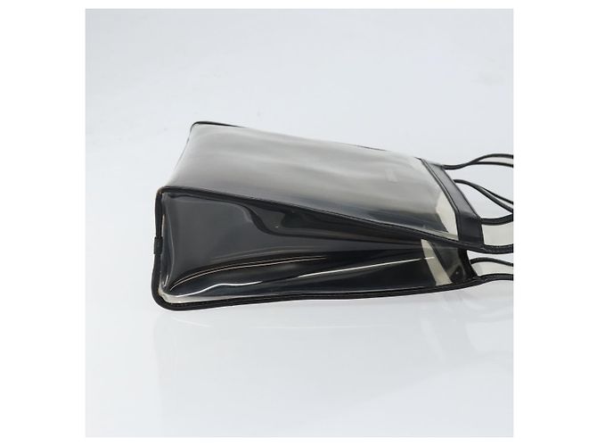 Gucci Borsa Tote in Vinile Nera 001 2058 1773 5 Auth 152253 Nero - vista 3