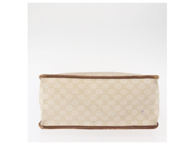 Gucci Borsa GG Supreme in PVC crema e oro 190259 Auth ka255 D'oro Crudo - vista 6