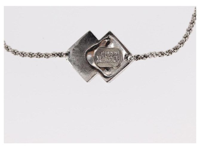 Collana VERSACE metallo 4 pezzi Oro Argento Auth bs30846 D'oro - vista 15
