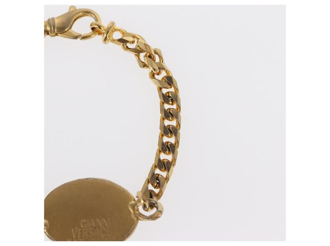 Collana VERSACE metallo 4 pezzi Oro Argento Auth bs30846 D'oro - vista 6