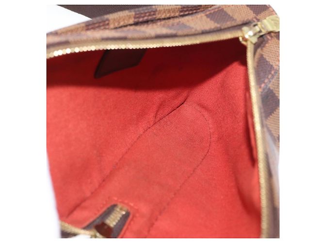 LOUIS VUITTON Borsa a Spalla Damier Ebene Geronimos N51994 LV Auth 153879 - vista 10
