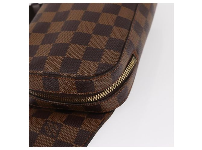 LOUIS VUITTON Borsa a Spalla Damier Ebene Geronimos N51994 LV Auth 153879 - vista 15