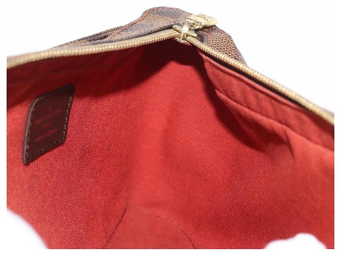 LOUIS VUITTON Borsa a Spalla Damier Ebene Geronimos N51994 LV Auth 153879 - vista 20