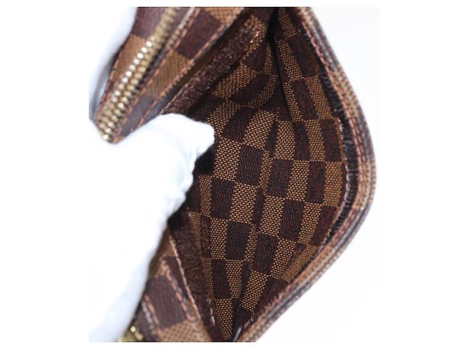 LOUIS VUITTON Borsa a Spalla Damier Ebene Geronimos N51994 LV Auth 153879 - vista 22