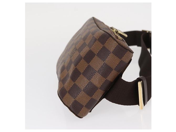 LOUIS VUITTON Borsa a Spalla Damier Ebene Geronimos N51994 LV Auth 153879 - vista 3