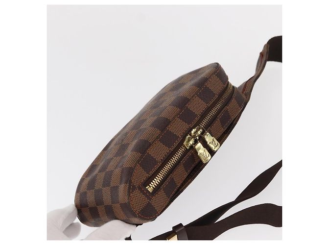 LOUIS VUITTON Borsa a Spalla Damier Ebene Geronimos N51994 LV Auth 153879 - vista 6