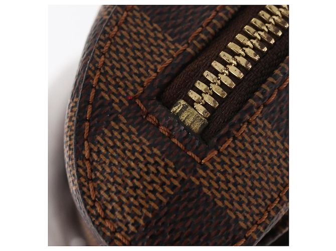 LOUIS VUITTON Borsa a Spalla Damier Ebene Geronimos N51994 LV Auth 153879 - vista 7
