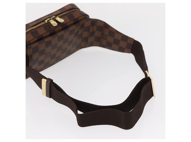 LOUIS VUITTON Borsa a Spalla Damier Ebene Geronimos N51994 LV Auth 153879 - vista 8
