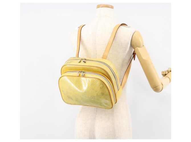 LOUIS VUITTON Monogram Vernis Marley Rucksack Grau M91038 LV Auth gh1307 - Ansicht 23