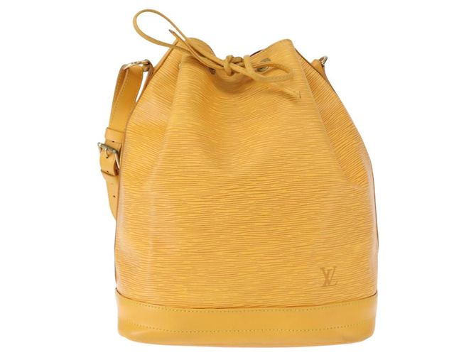LOUIS VUITTON Borsa a Spalla Epi Noe Tassili Giallo M44009 LV Auth gh1226 - vista 13