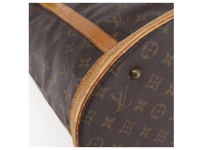 LOUIS VUITTON Borsa a Spalla Monogram Bucket GM M42236 LV Auth 152768 Monogramma - vista 14