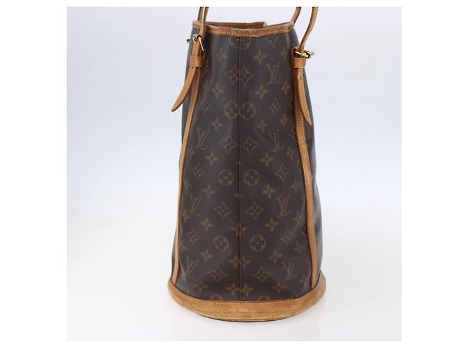 LOUIS VUITTON Borsa a Spalla Monogram Bucket GM M42236 LV Auth 152768 Monogramma - vista 4