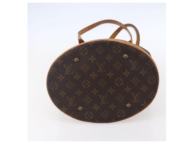 LOUIS VUITTON Borsa a Spalla Monogram Bucket GM M42236 LV Auth 152768 Monogramma - vista 5