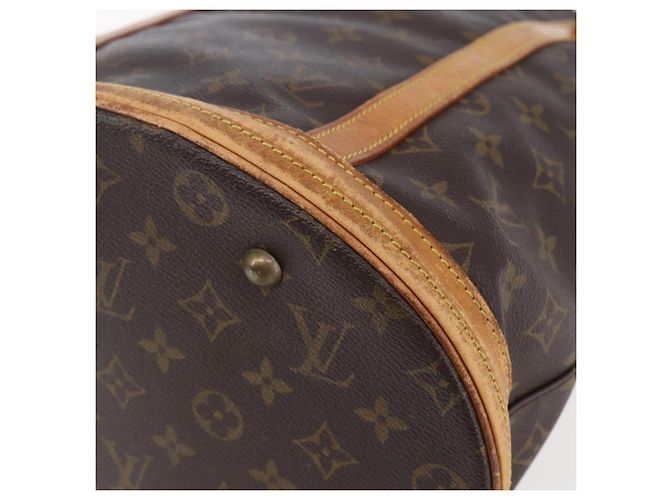 LOUIS VUITTON Borsa a Spalla Monogram Bucket GM M42236 LV Auth 152768 Monogramma - vista 9