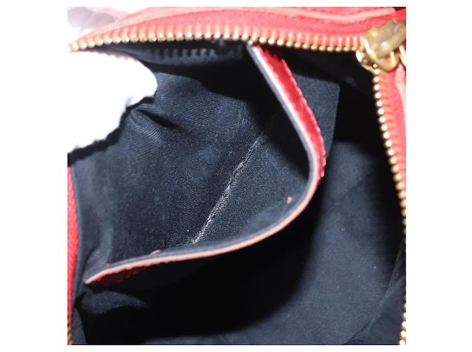 Chloé Borsa a mano in pelle Chloe Etel 2 in 1 Rossa Oro Auth BA8651 Rosso D'oro - vista 22
