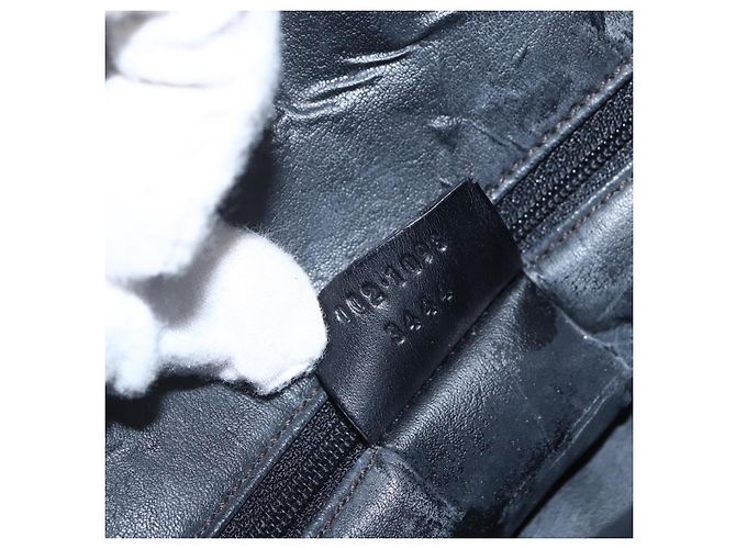 Borsa a mano GG Canvas Gucci Nera Argento 002 1093 3444 Auth 156921 Nero - vista 12