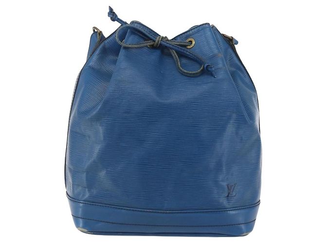 LOUIS VUITTON Borsa a Spalla Epi Noe Blu Toledo M44005 LV Auth 153645 - vista 13