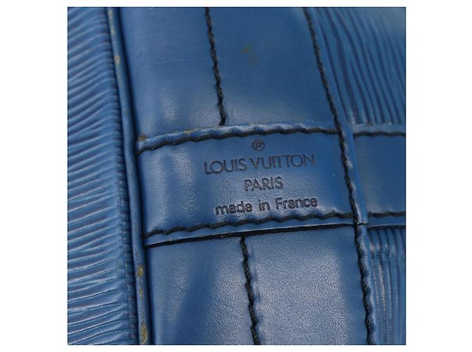 LOUIS VUITTON Borsa a Spalla Epi Noe Blu Toledo M44005 LV Auth 153645 - vista 17