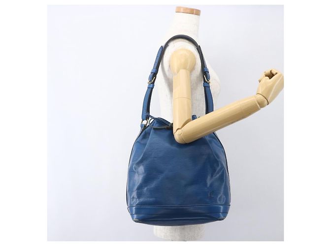 LOUIS VUITTON Borsa a Spalla Epi Noe Blu Toledo M44005 LV Auth 153645 - vista 22