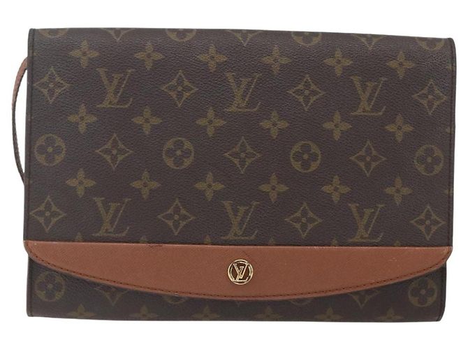 LOUIS VUITTON Borsa a Spalla Monogram Bordeaux 27 M51797 LV Auth bs31546 Monogramma - vista 13