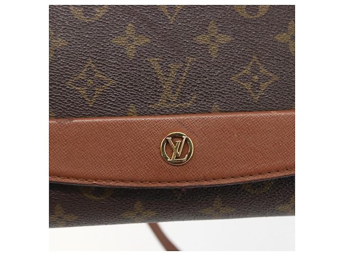 LOUIS VUITTON Borsa a Spalla Monogram Bordeaux 27 M51797 LV Auth bs31546 Monogramma - vista 18