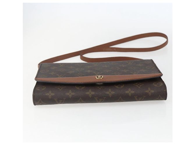 LOUIS VUITTON Borsa a Spalla Monogram Bordeaux 27 M51797 LV Auth bs31546 Monogramma - vista 5