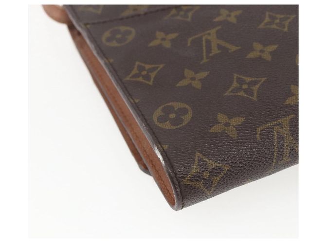 LOUIS VUITTON Borsa a Spalla Monogram Bordeaux 27 M51797 LV Auth bs31546 Monogramma - vista 8