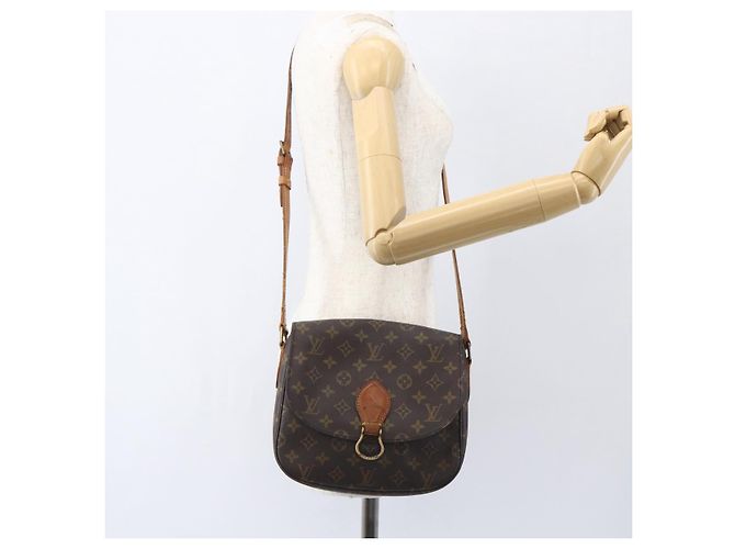 LOUIS VUITTON Borsa a Spalla Monogram Saint Cloud GM M51242 LV Auth bs31698 Monogramma - vista 27