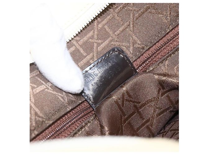 Christian Dior Canage Tote Tasche Nylon Beige Authentisch 157138 - Ansicht 12
