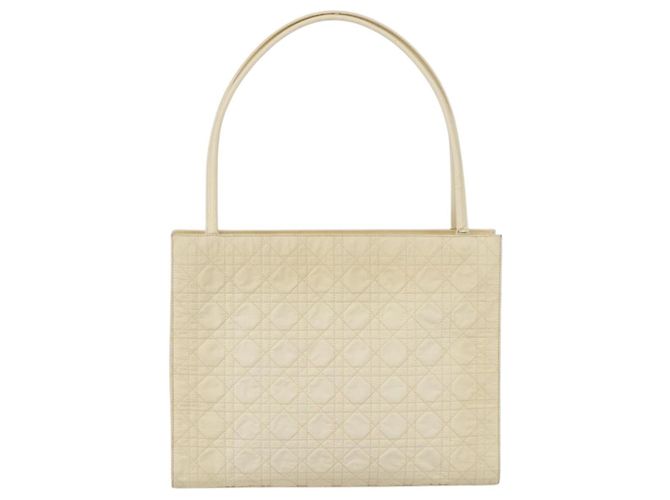 Christian Dior Canage Tote Tasche Nylon Beige Authentisch 157138 - Ansicht 13